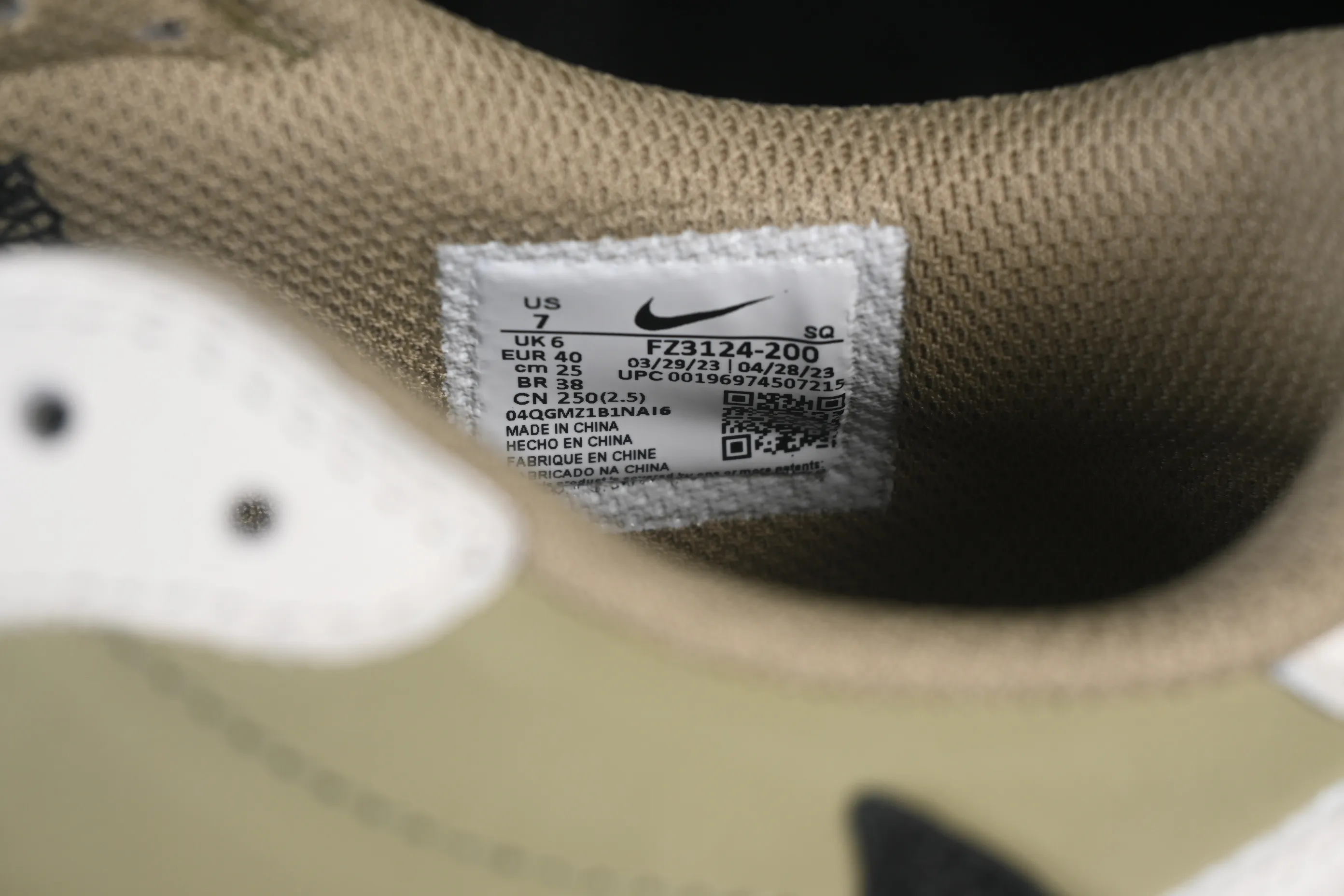 All categories Air Jordan Jordan series basketball shoes Air Jordan 1 Low ZG version Travis Scott x Air Jordan 1 Low OG AJ1 Joe 1 undercut low top full head layer FZ3124-200